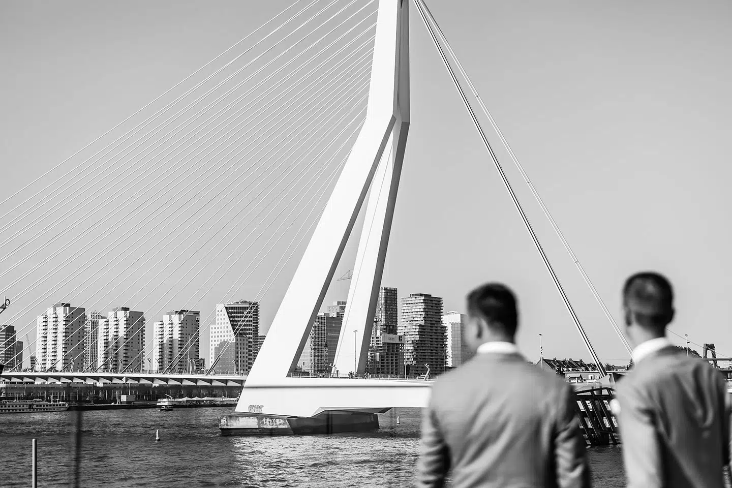 Trouwen bij Dudok aan de Maas in Rotterdam