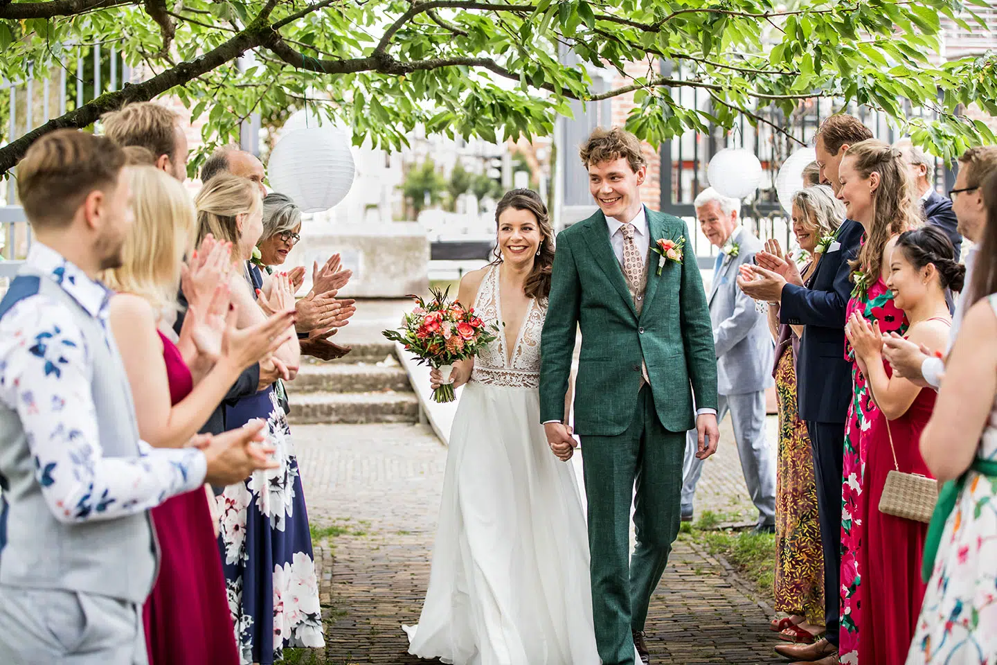 Bruiloft bij de Mariënhof in Amersfoort