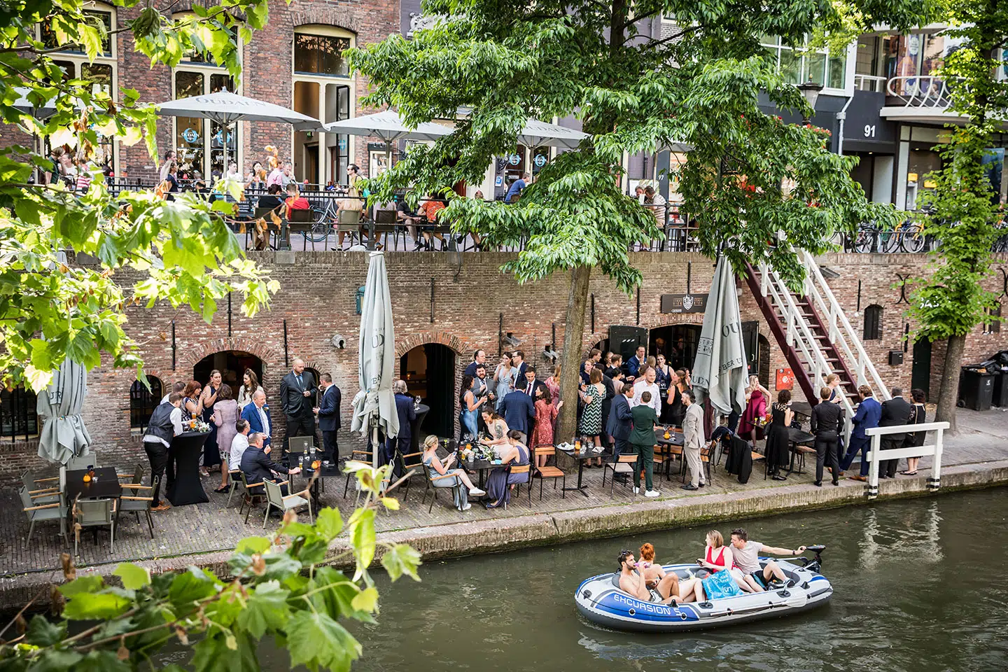 Trouwen bij Oudaen in Utrecht oudegracht