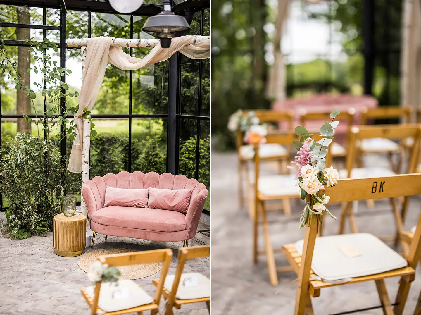 Ceremonie bruiloft Tuin de Lage Oorsprong