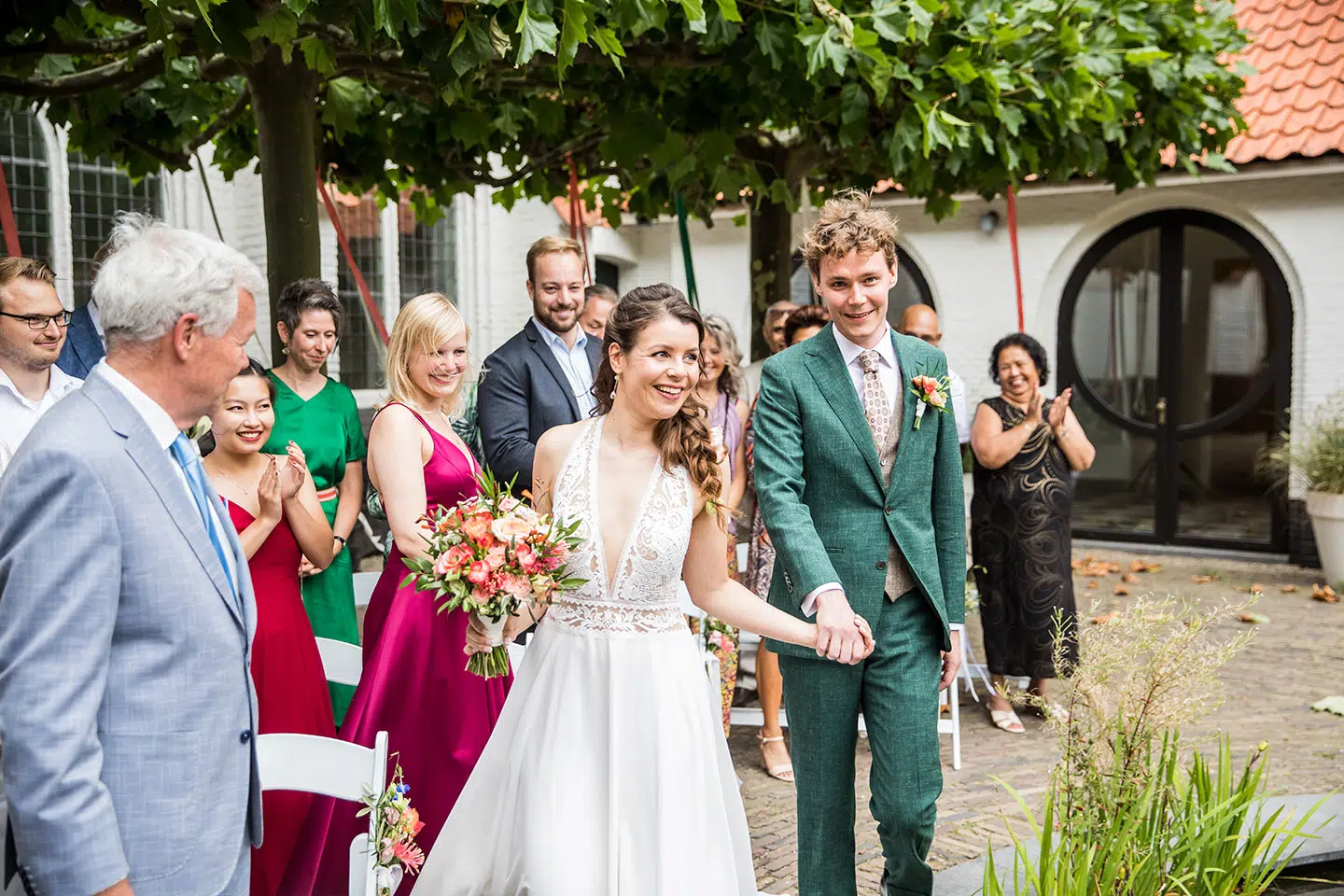 Ceremonie Bruiloft de Mariënhof in Amersfoort