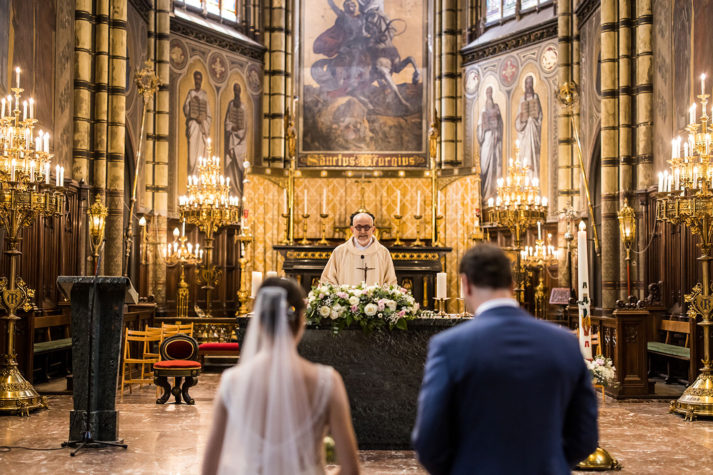 Huwelijksfotograaf Sint Joris Kerk Antwerpen