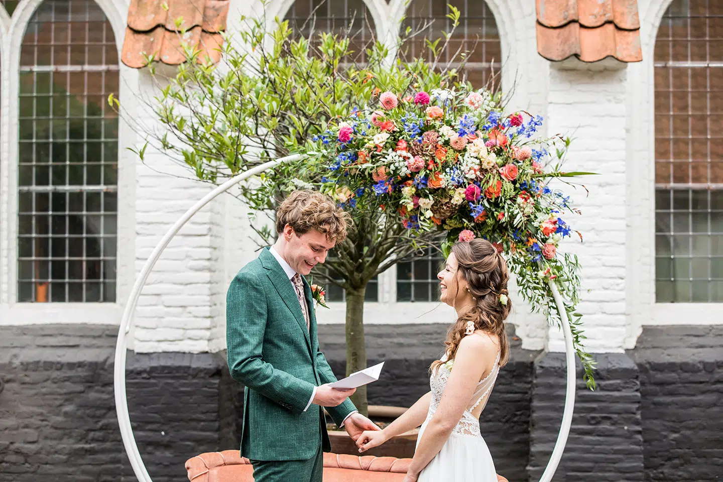 Huwelijksfotografie de Mariënhof in Amersfoort
