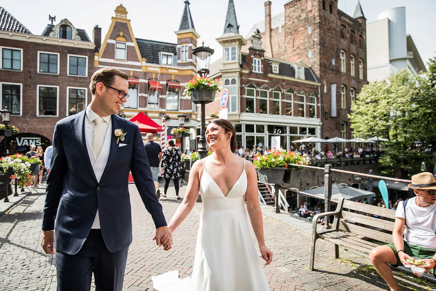 Bruidsfotograaf Utrecht oudegracht