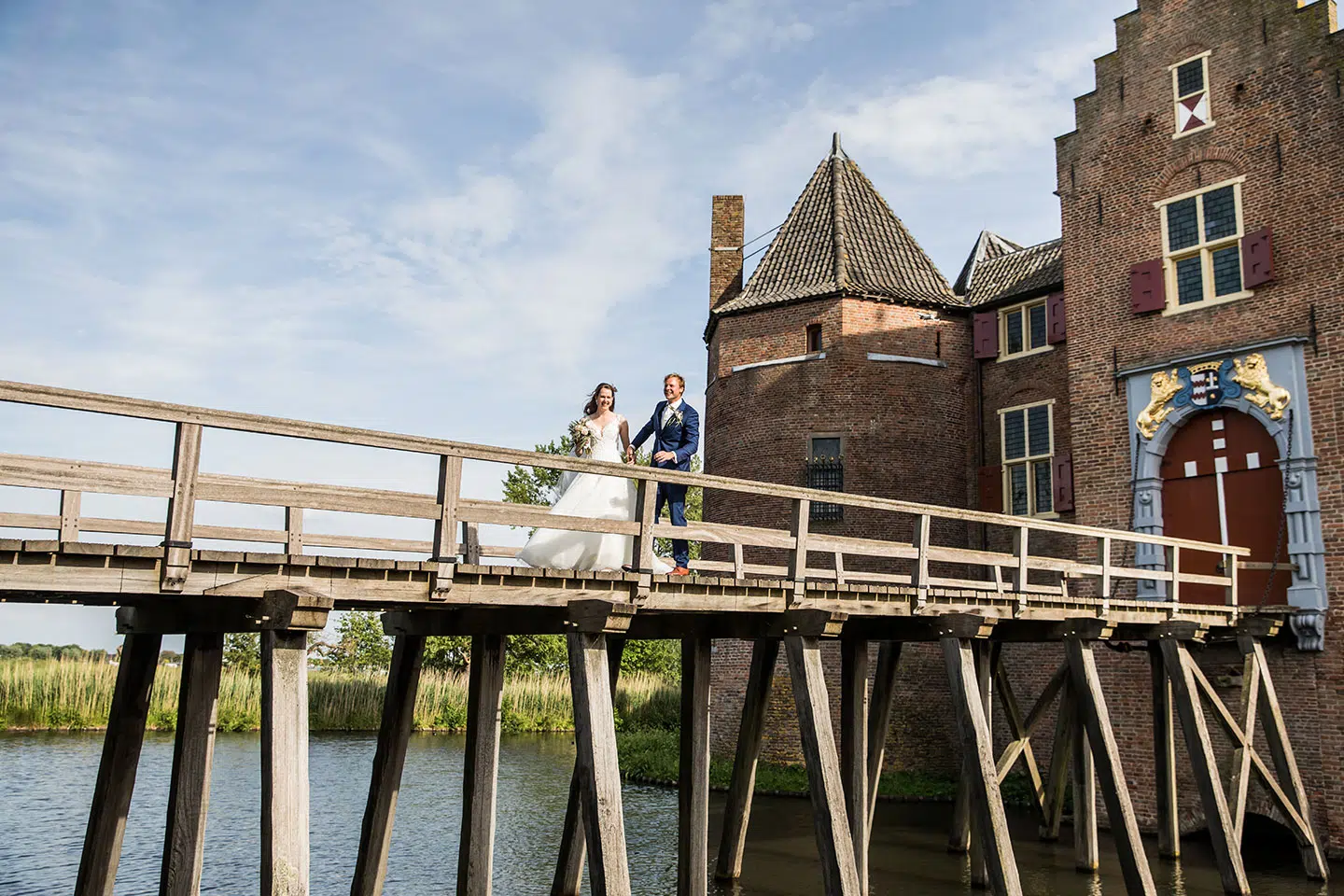 Bruidsfotografie Kasteel Ammersoyen
