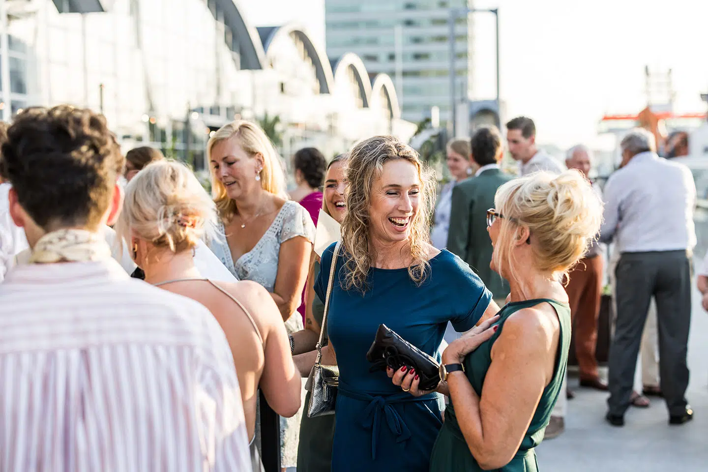 Bruiloft op de kop van Zuid in Rotterdam