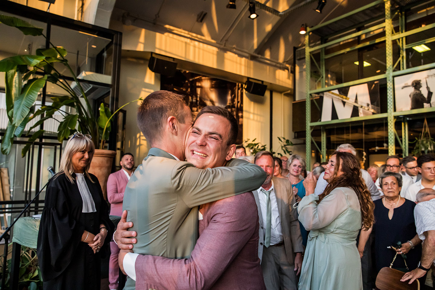 Homohuwelijk bruiloft Rotterdam