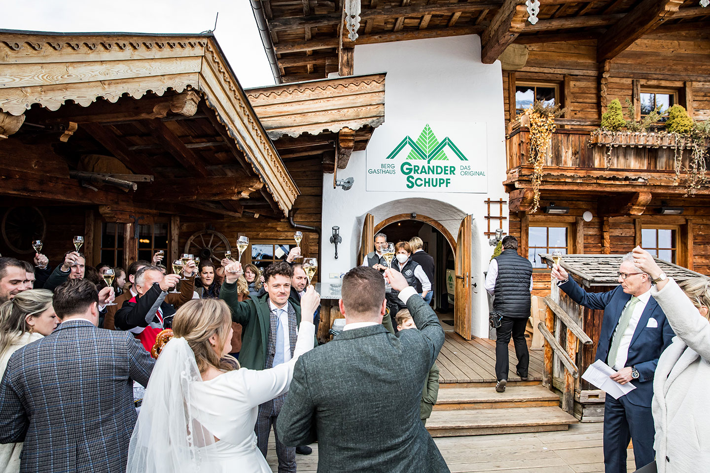 Fotografie bruiloft Kirchberg in Tirol, Oostenrijk