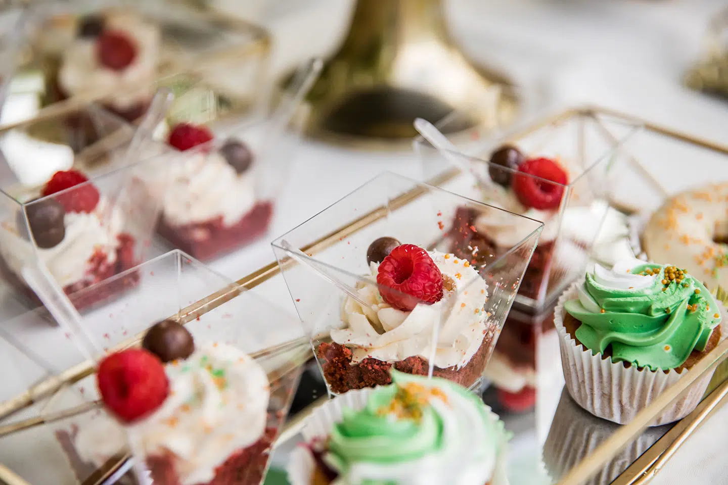 Sweet table bruiloft idee