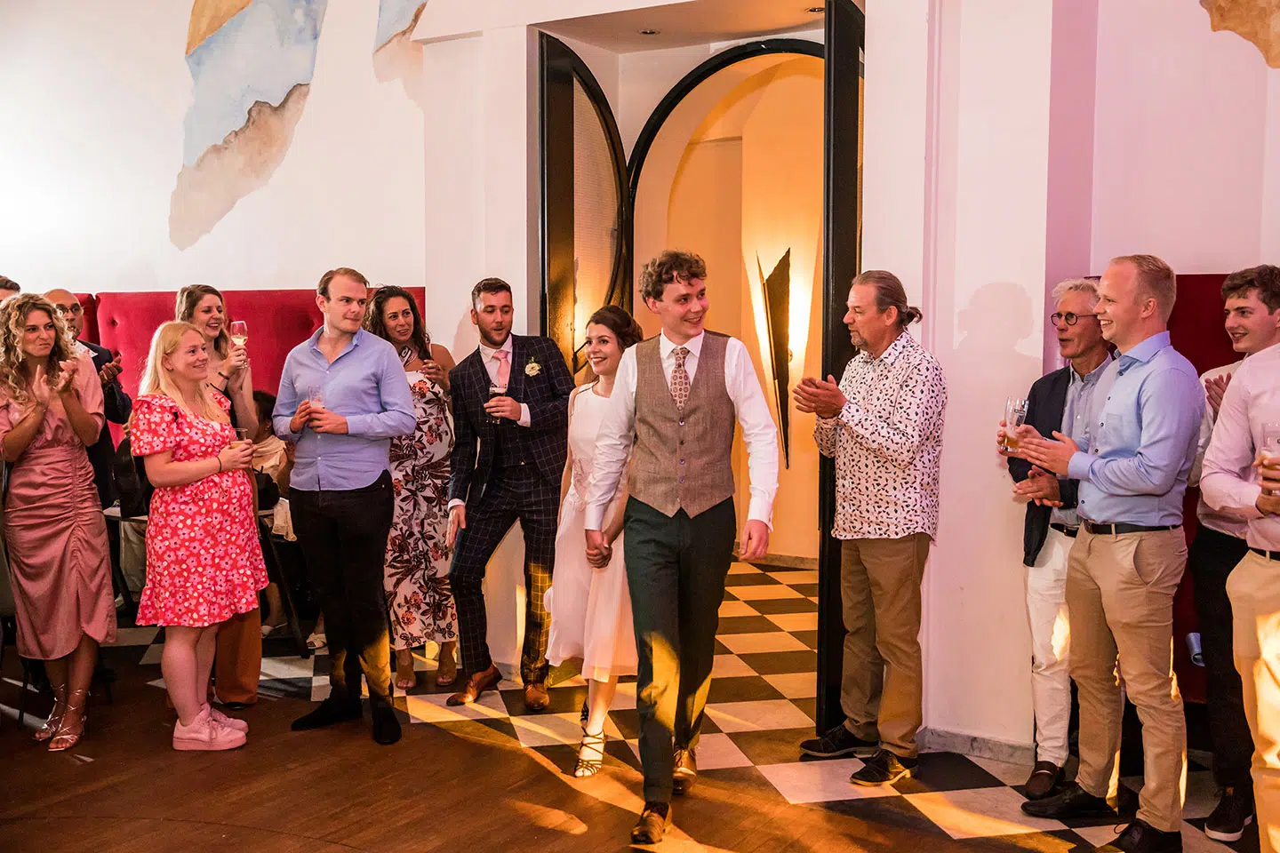 Fotograaf bruiloft feestavond bij de Mariënhof in Amersfoort