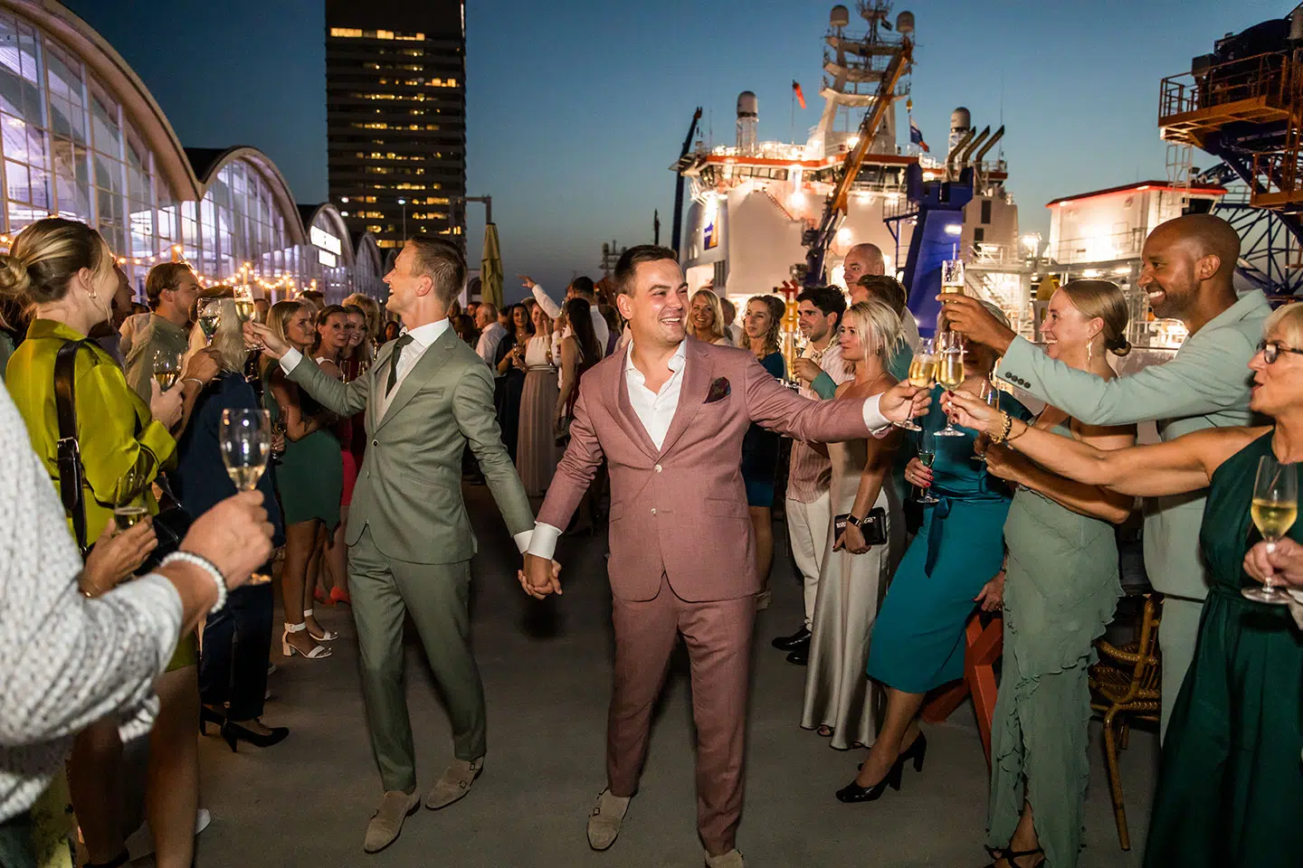 Dudok bruiloft in Rotterdam