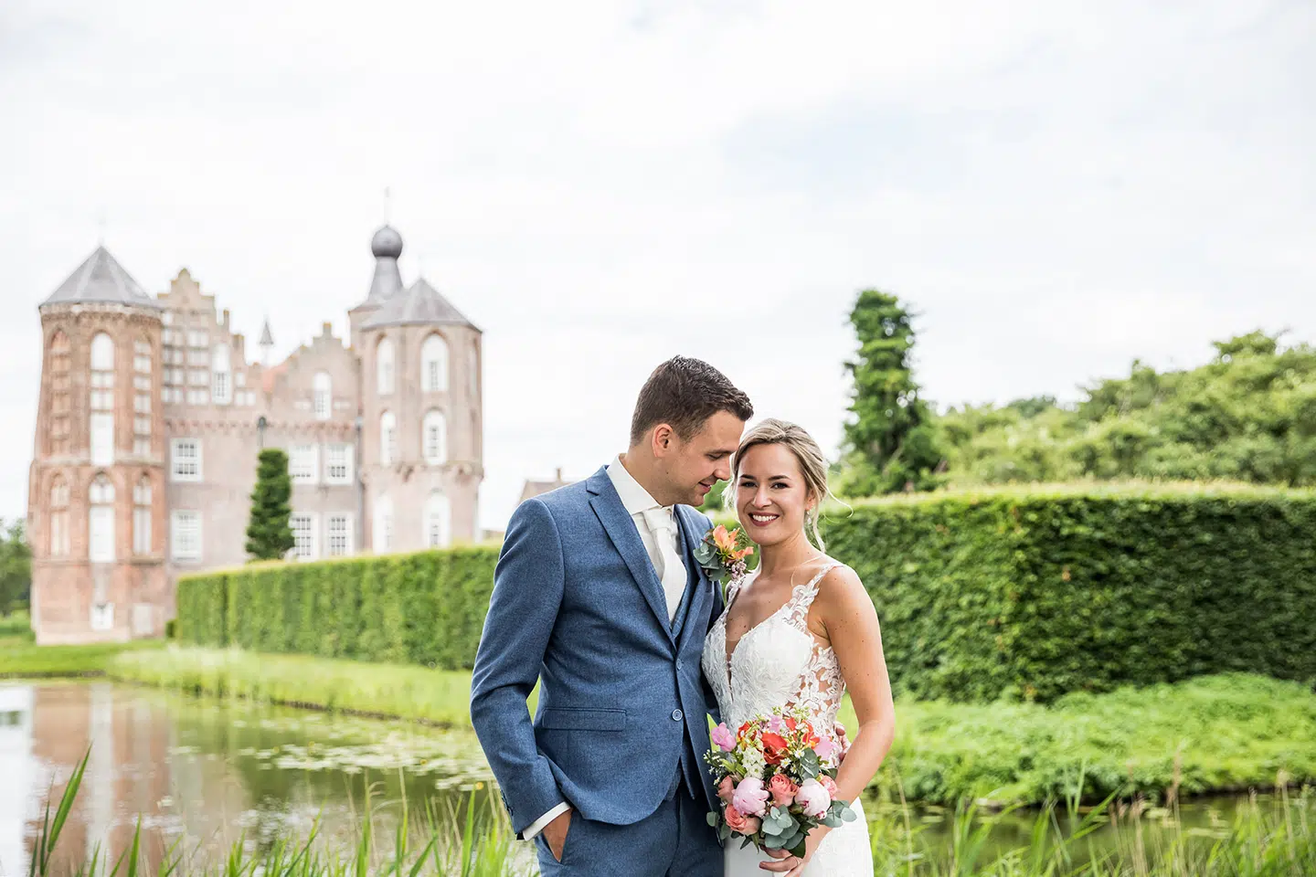 Trouwfotografie bij Kasteel Croy in Helmond