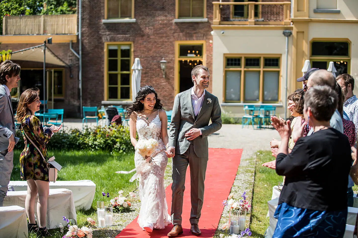 Trouwen in de tuin van de Parel van Zuilen