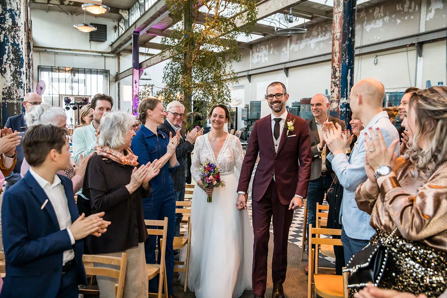 Huwelijk Radio Royaal in Eindhoven op Strijp-S