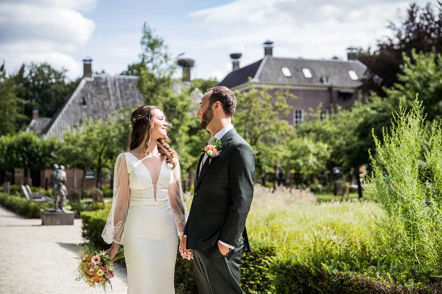 Trouwreportage bij De Havixhorst in Meppel