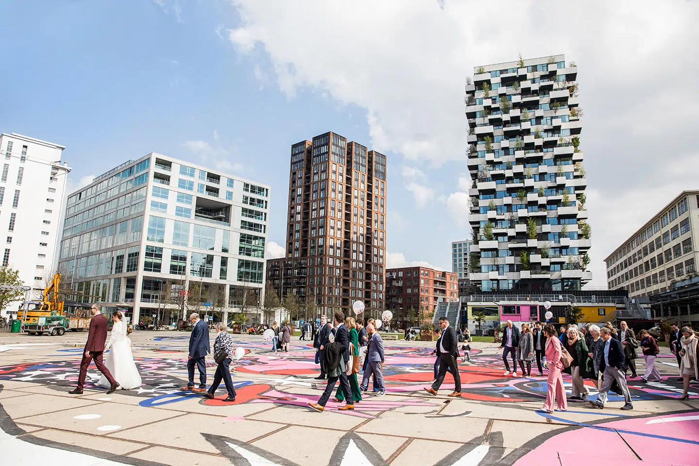 Bruiloft op Strijp-S in Eindhoven