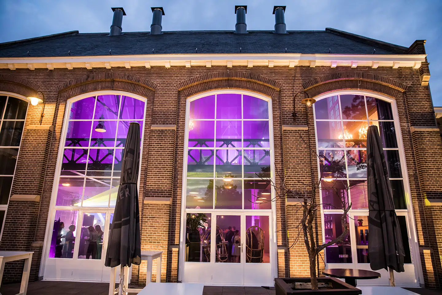 Feestavond bruiloft bij het Ketelhuis