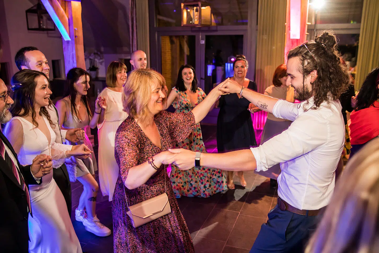 Feestavond van een huwelijk bij De Havixhorst