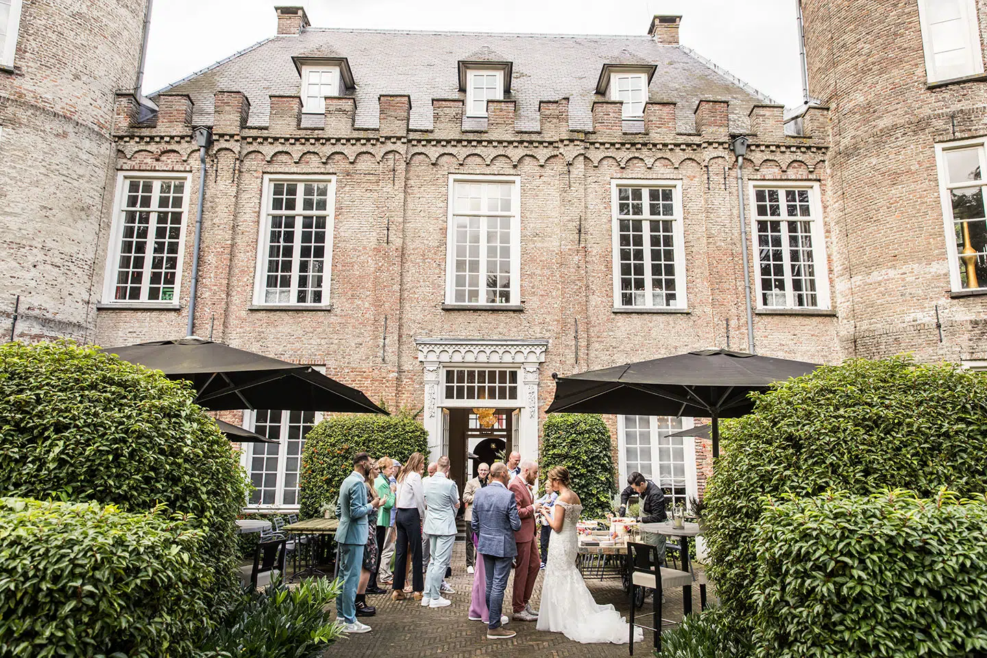 Bruiloft bij Kasteel Henkenshage