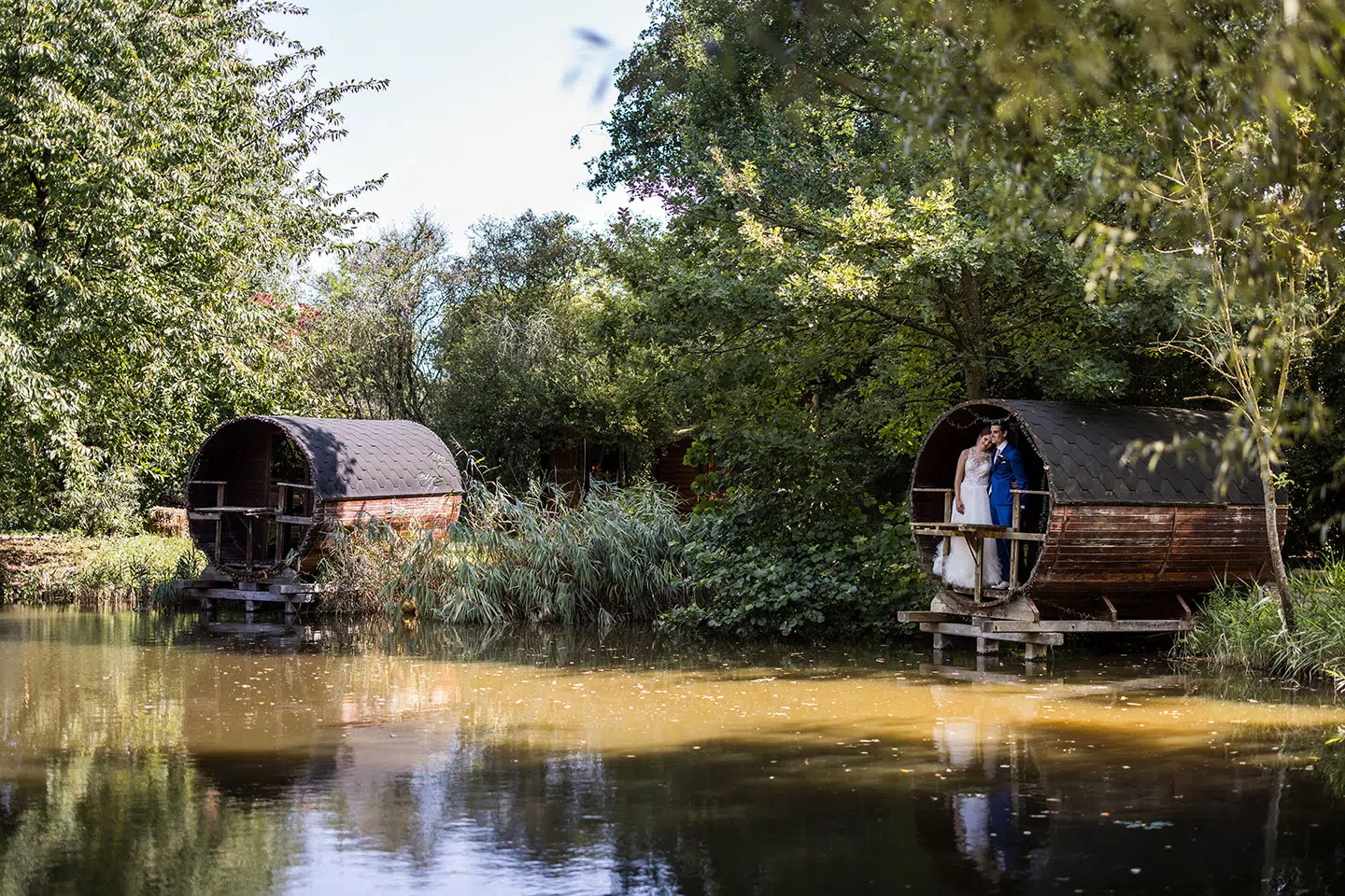 Bruidsreportage bij Landgoed Vidaa in Bergschenhoek