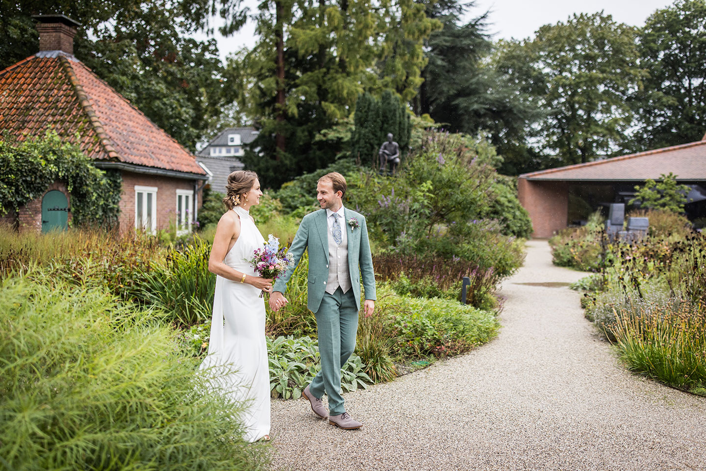 Trouwfoto's bij Singer Laren