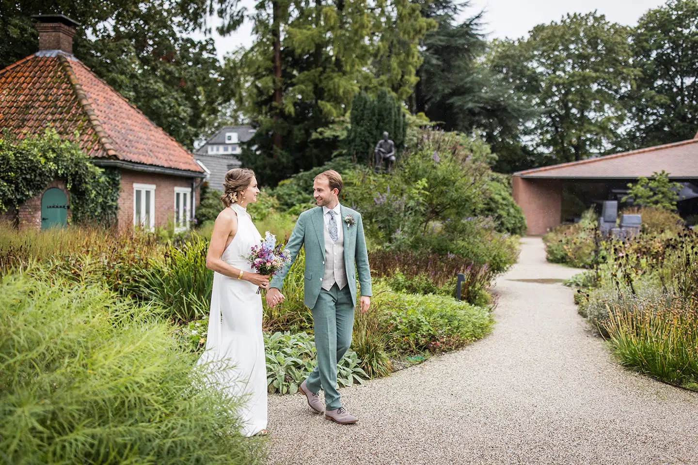 Trouwfoto's bij Singer Laren