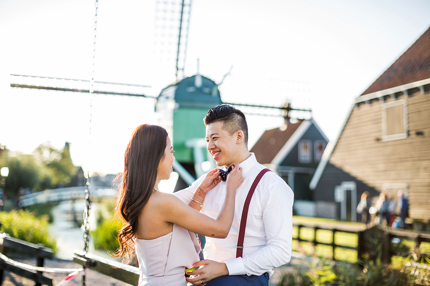 Prewedding shoot at Zaanse Schans