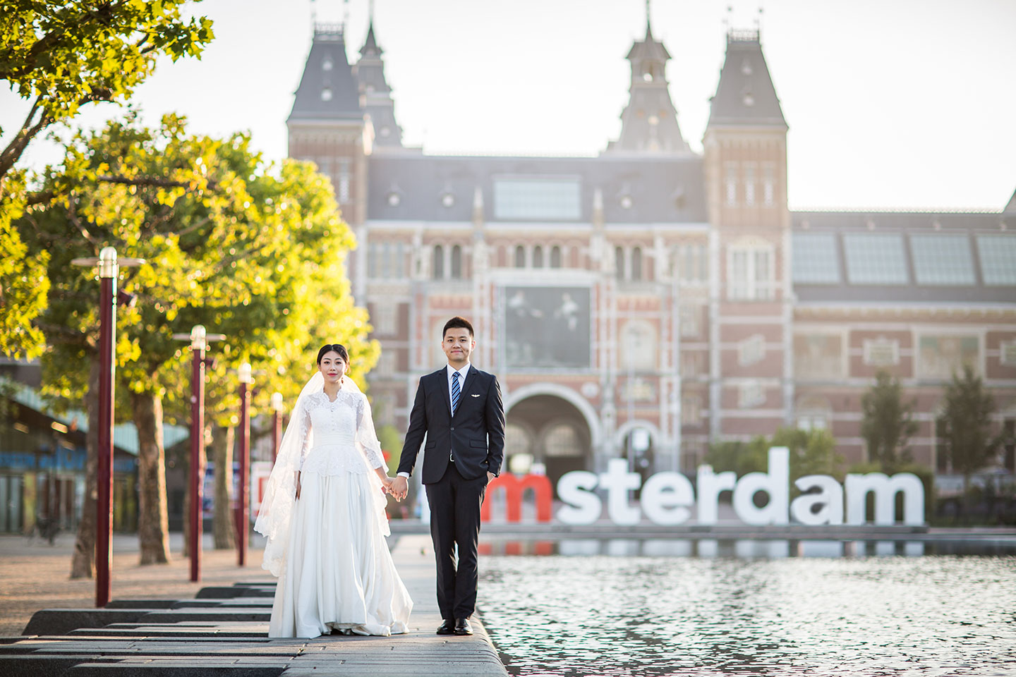 Prewedding Amsterdam Rijks Museum