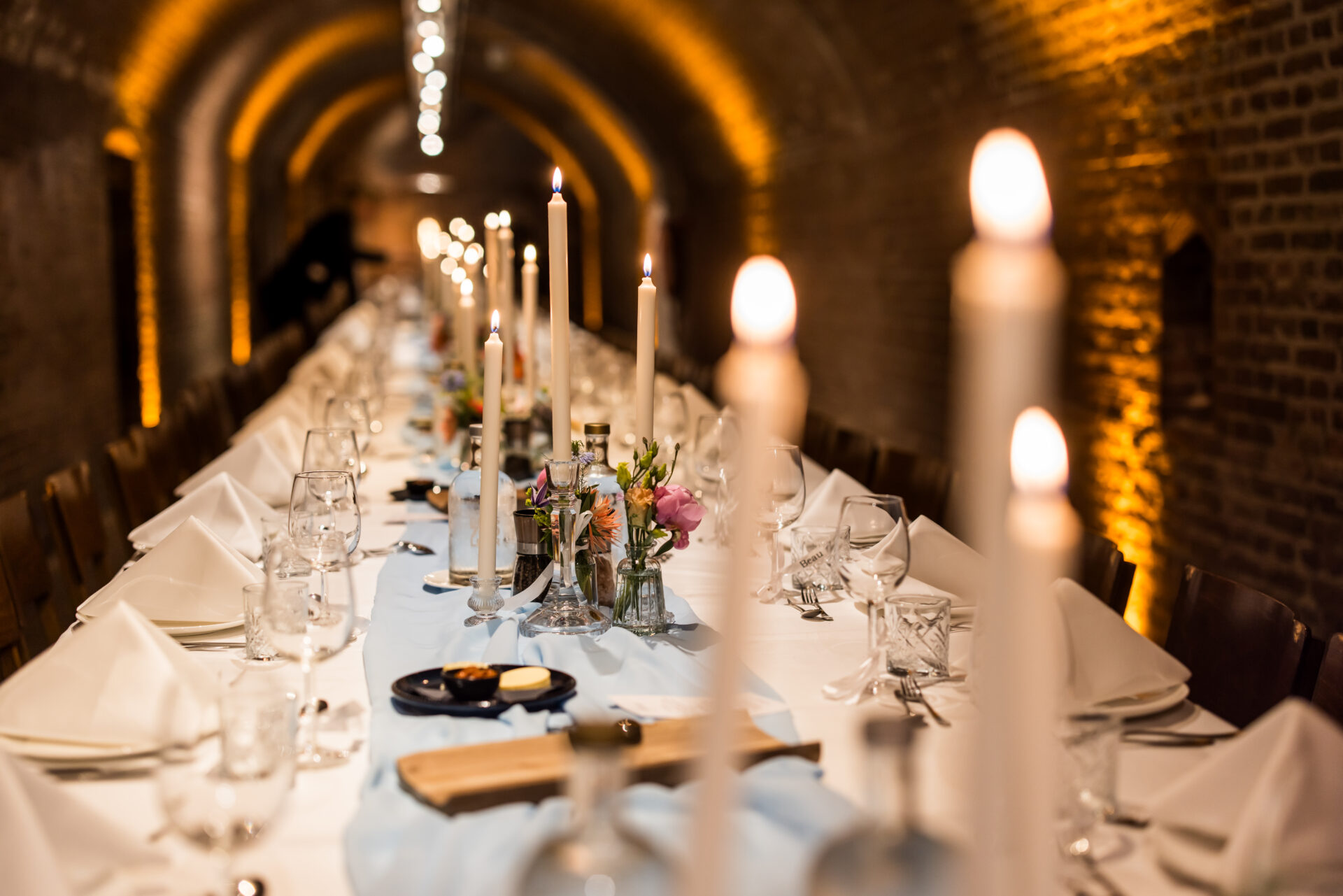 Dinerzaal bruiloft Kasteel Woerden