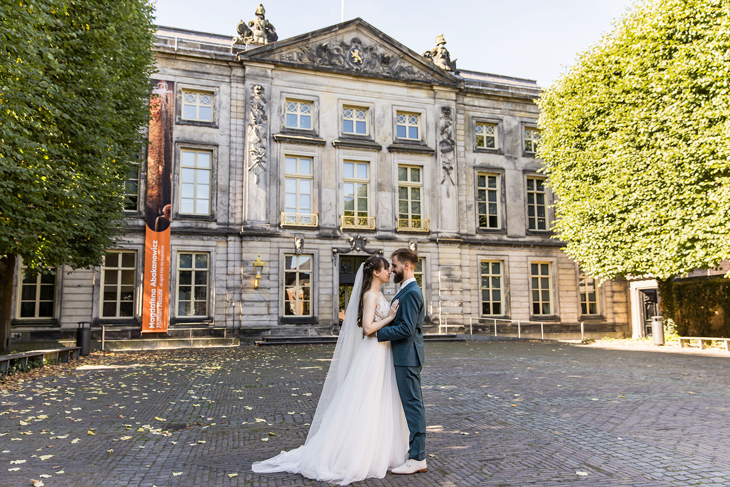 Bruiloft in Den Bosch bij het Noordbrabants museum