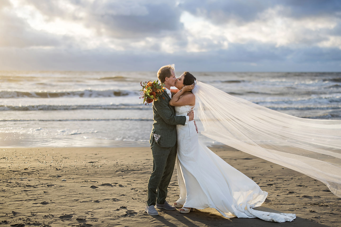 Trouwen op het strand van Zandvoort