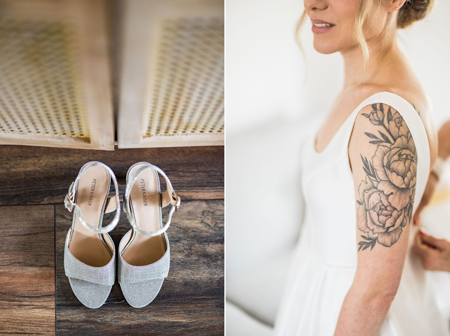 Bruid met tatoeages