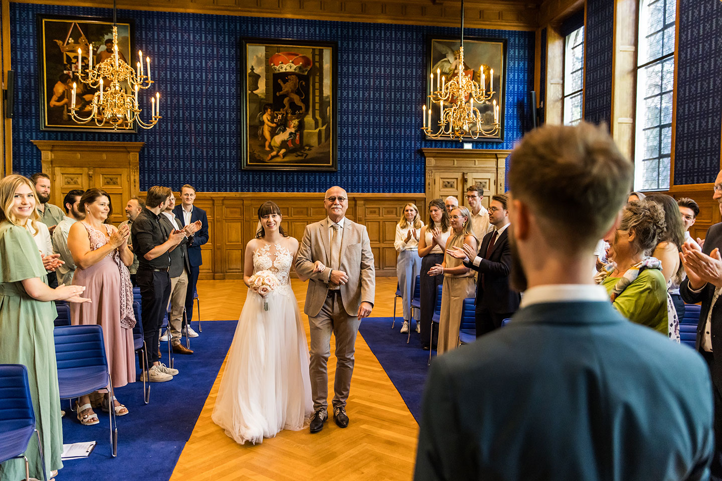 Trouwreportage in het Noordbrabants museum van Den Bosch