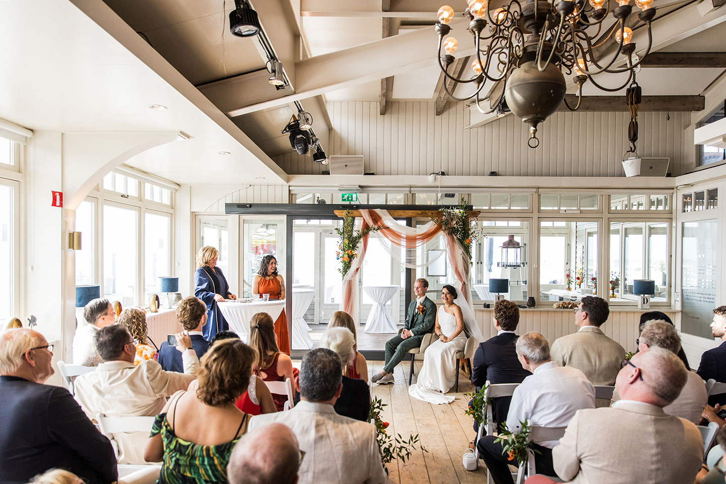 Strandpaviljoen Thalassa bruiloft