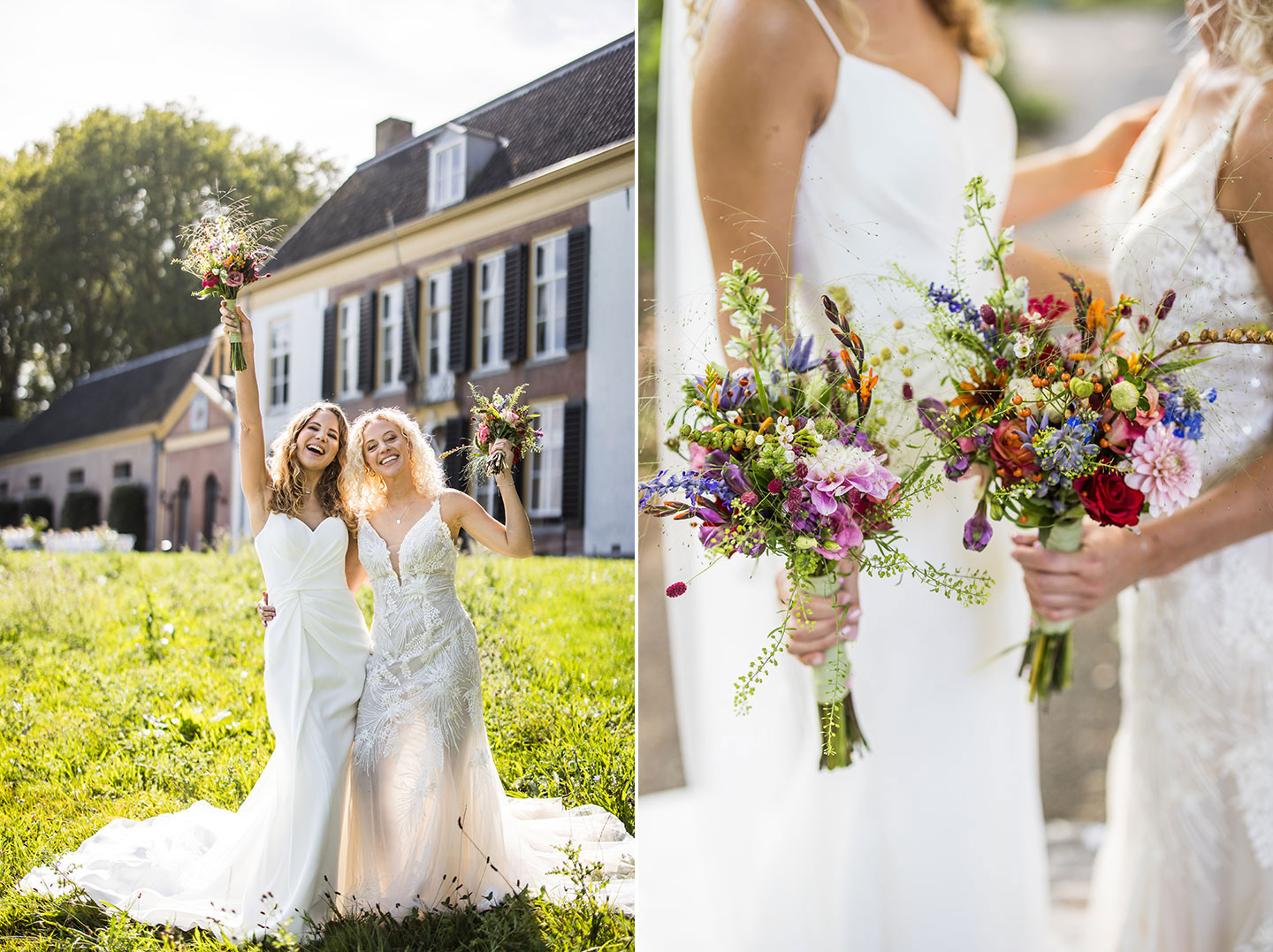 Bruidsfotografie bij Landgoed Huis Brakel