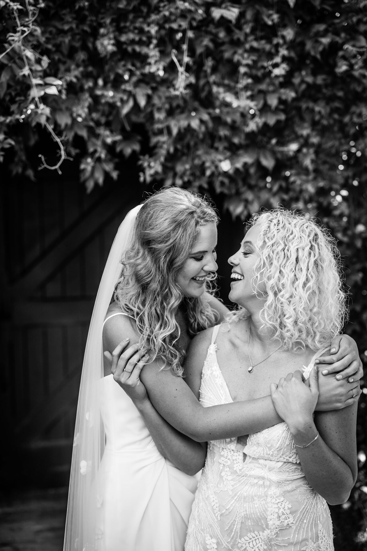 Klassieke zwart-wit bruidsfotografie