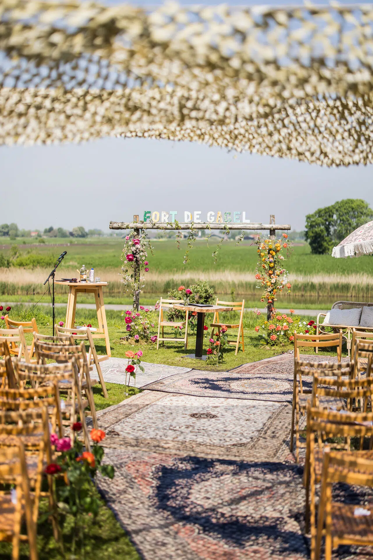 Fort de Gagel buiten trouwen