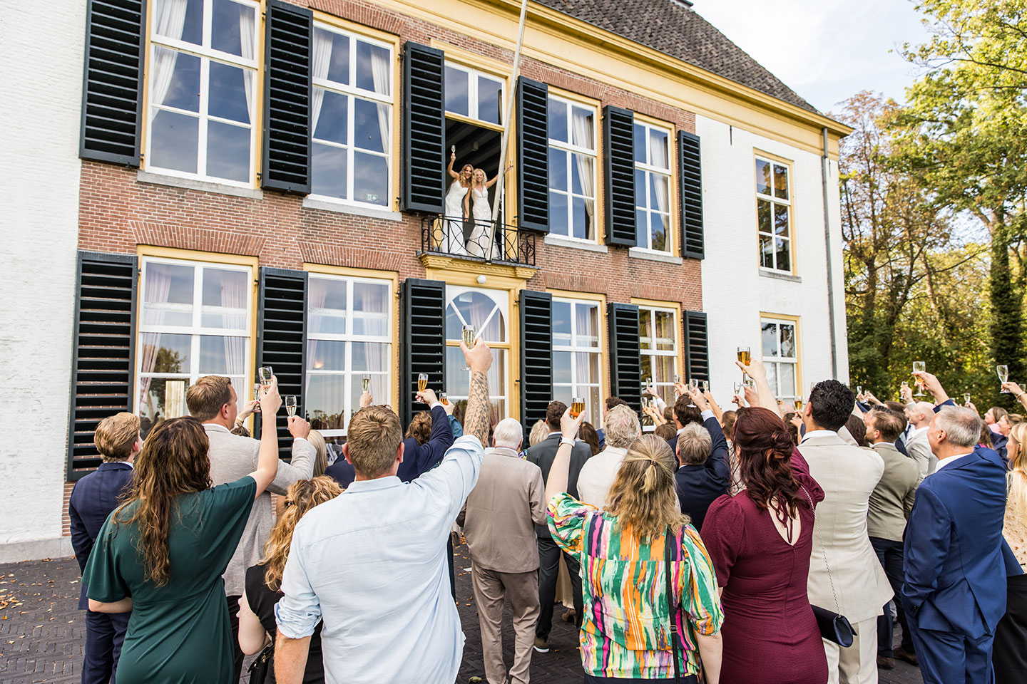 Bruiloft bij Huis Brakel