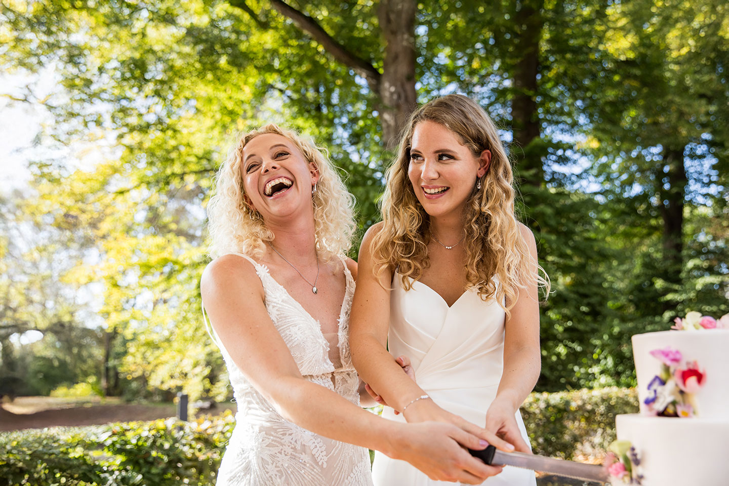 Gay bruiloft in Nederland