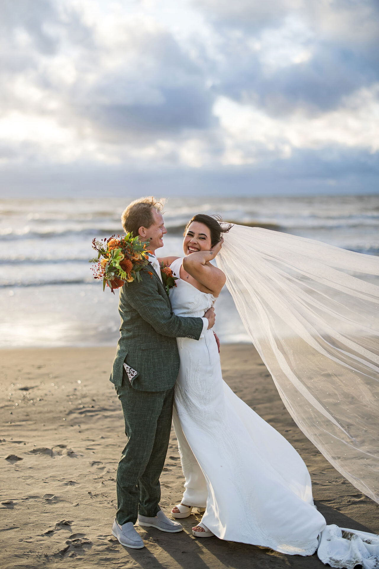 Trouwen op het strand van Zandvoort