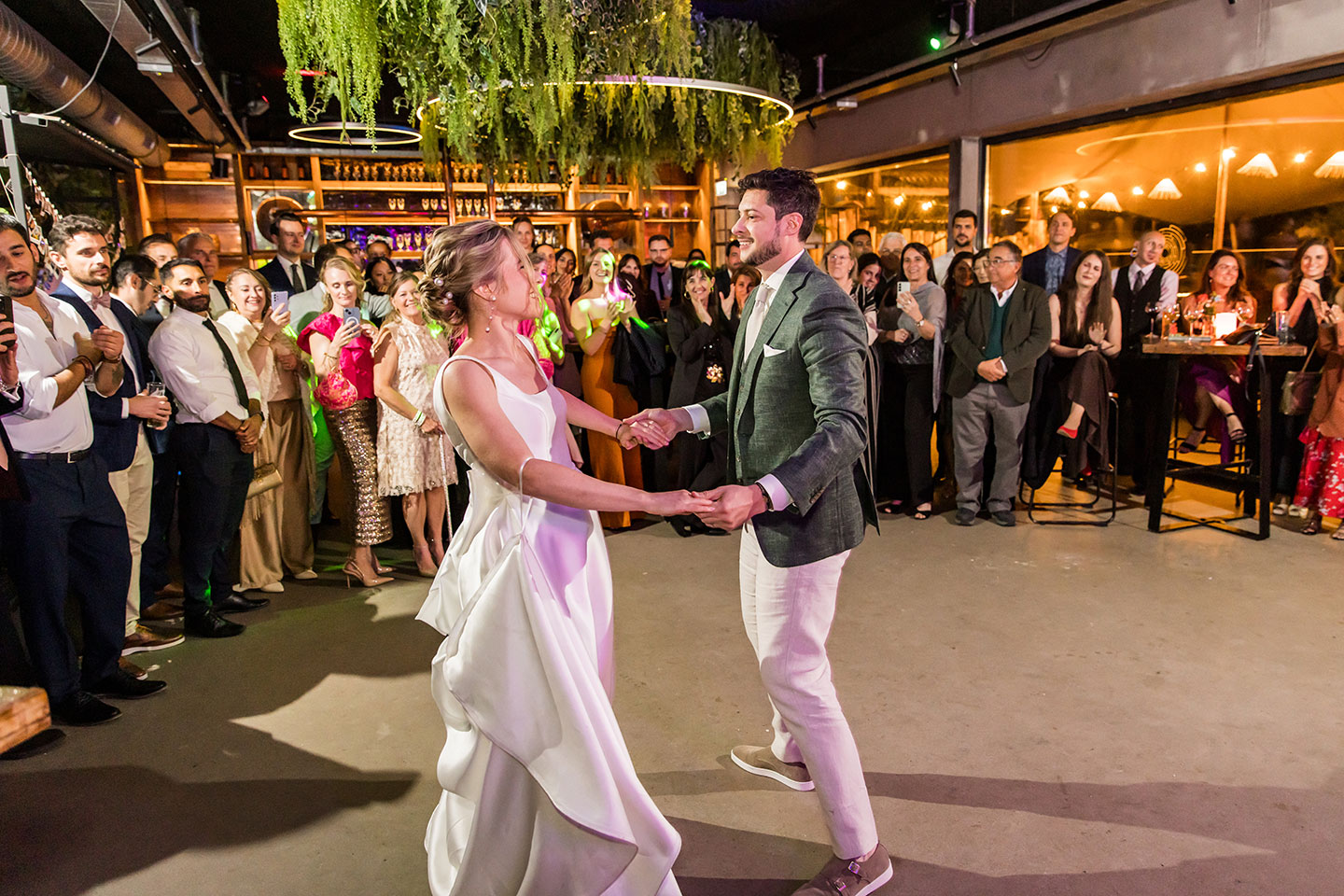 Feestavond bruiloft bij het Houtse Meer
