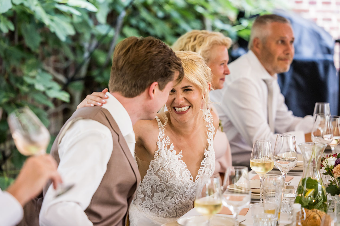 Huwelijksdiner bij Kasteel Geldrop
