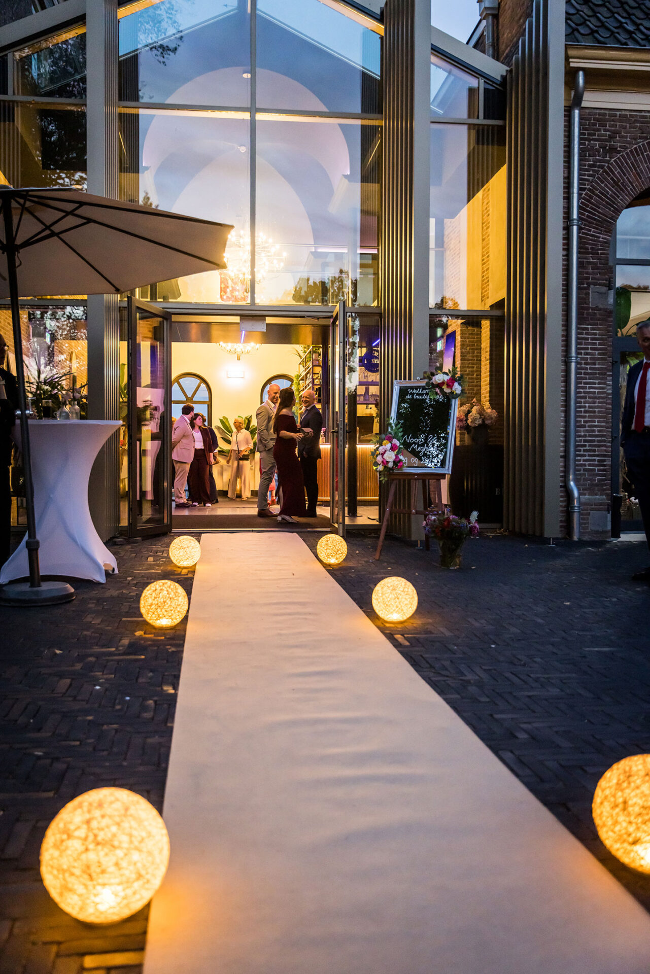 Feestavond bruiloft Huis Brakel