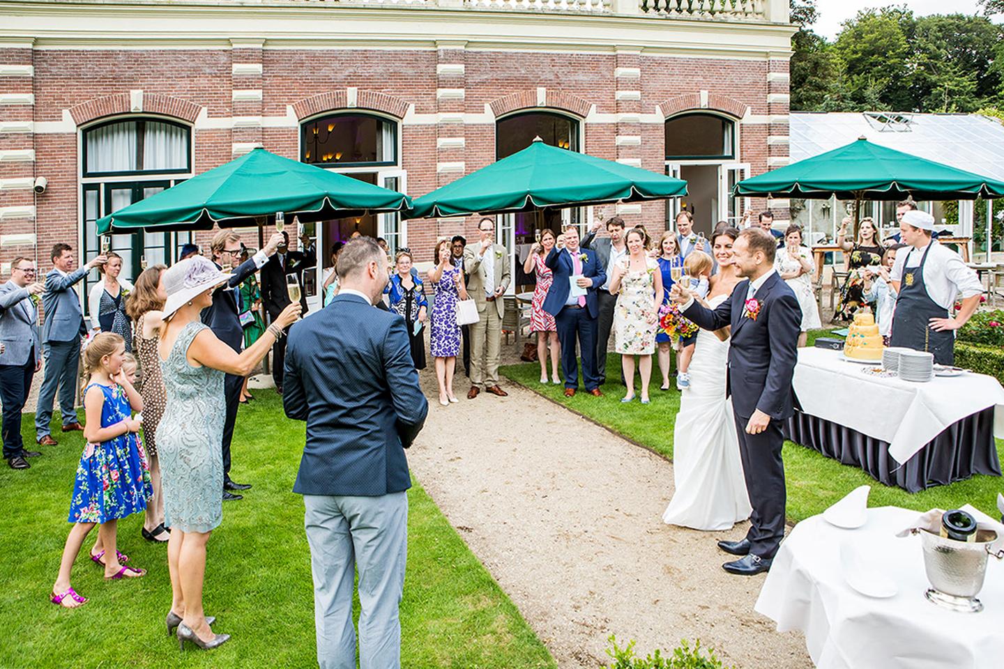 Bruiloft bij Orangerie Landgoed Groot Warnsborn