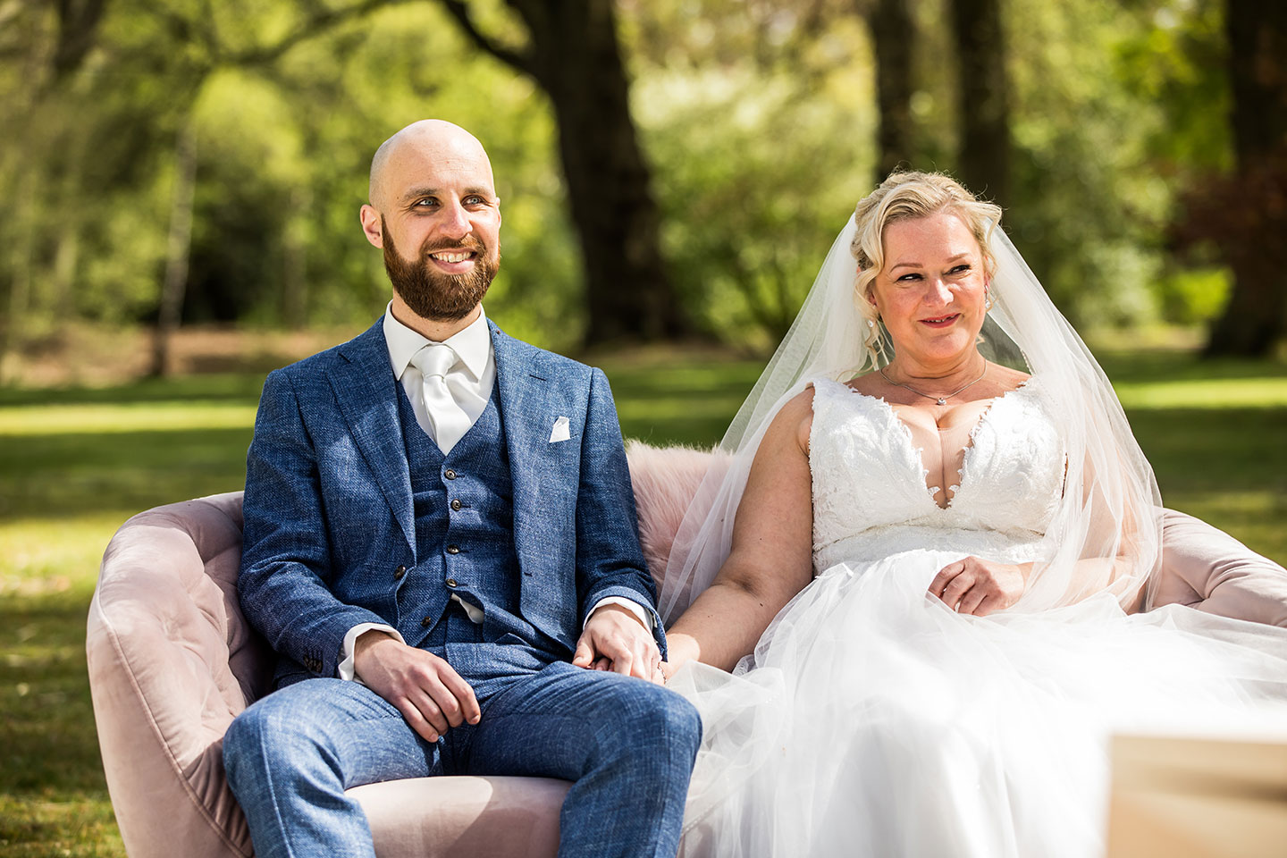 Bruidsfotografie bij Landgoed Huize Bergen