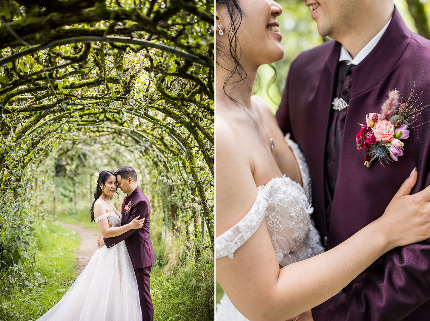 Kasteel van Rhoon bruidsfotografie
