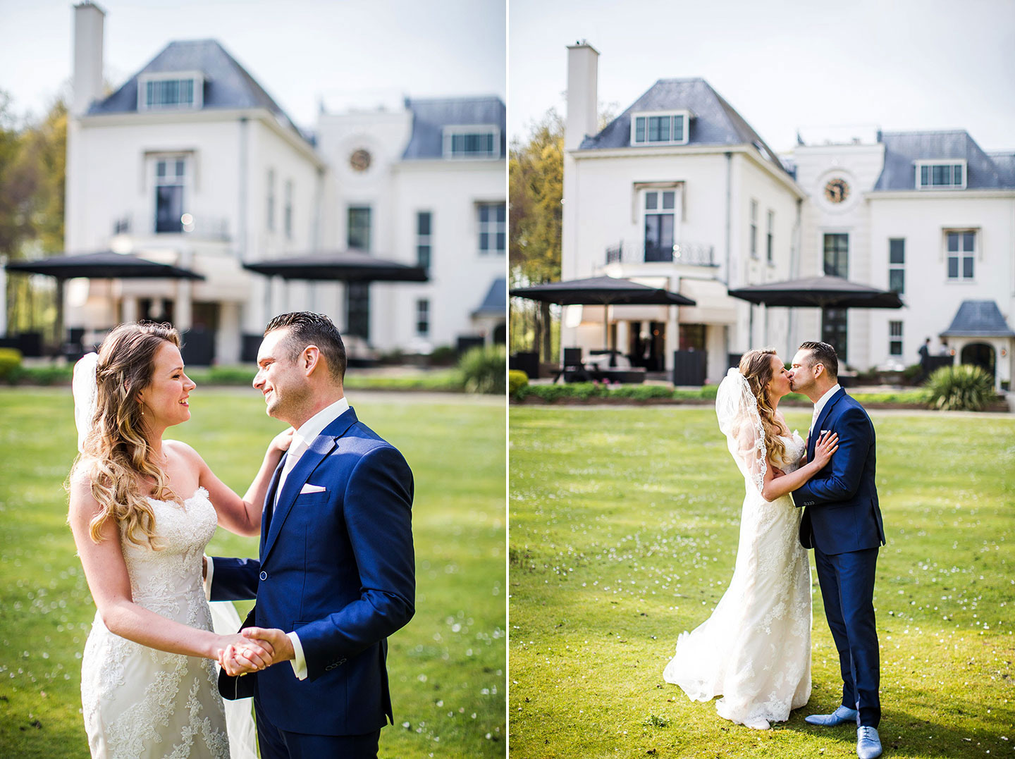 Bruidsfotografie bij Landgoed te Werve