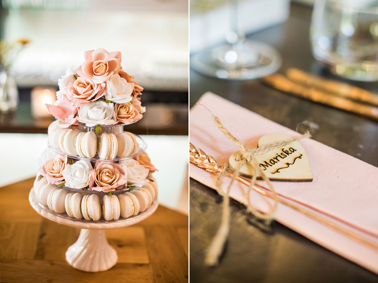 Macaron bruidstaart