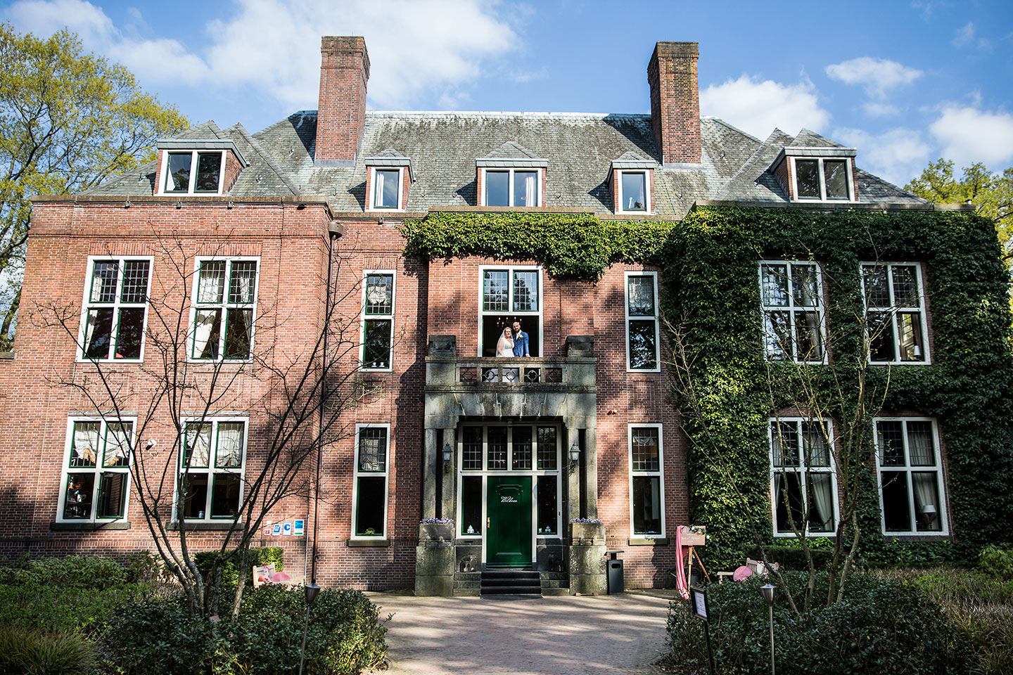 Trouwfotografie bij Landgoed Huize Bergen in Vught