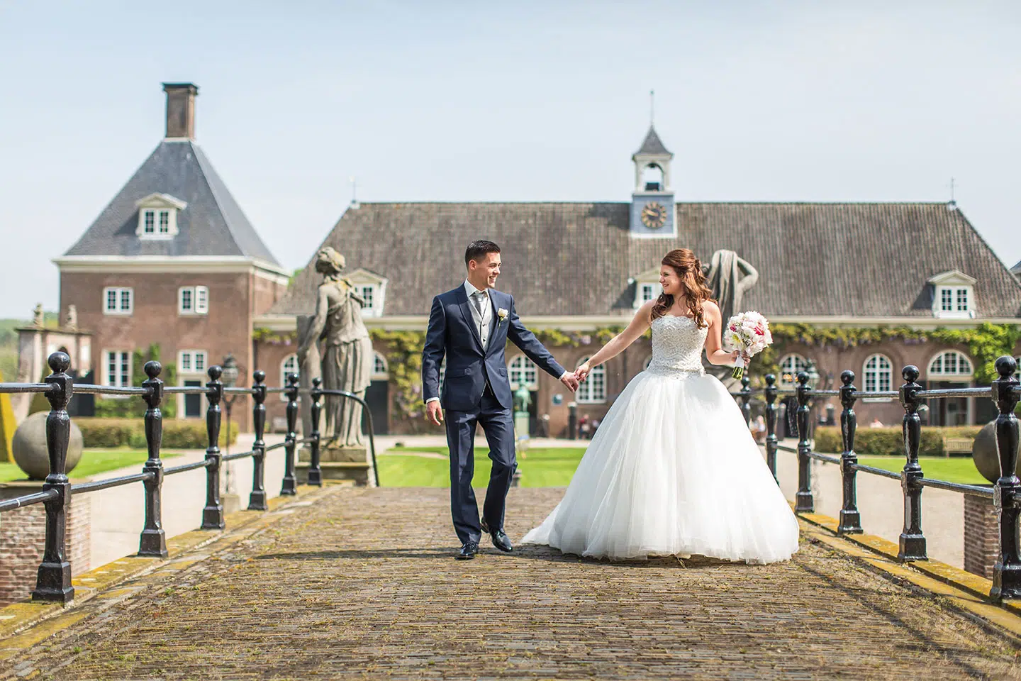 Trouwfotografie bij Buitenplaats Amerongen